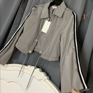 COPY - NWT OOTDFash Crop top windbreaker